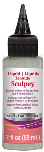 Liquid Sculpey - Silver, 2 oz.